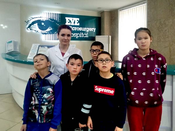 Маленькие пациенты Госпиталя Исманкулова в проекте Детского фонда Кыргызстана