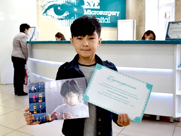 Султан Мамбетахунов - о конкурсе "Самый талантливый ребенок на свете" - 2021
